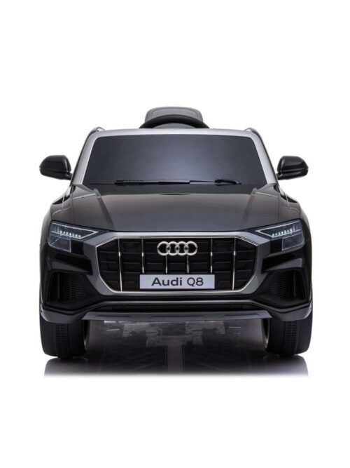 Audi Q8 Auto Elettrica USB MP3 Luci LED Nero