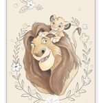 Coperta Il Re Leone Disney in Pile 100x140 cm