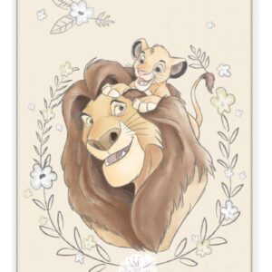 Coperta Il Re Leone Disney in Pile 100x140 cm