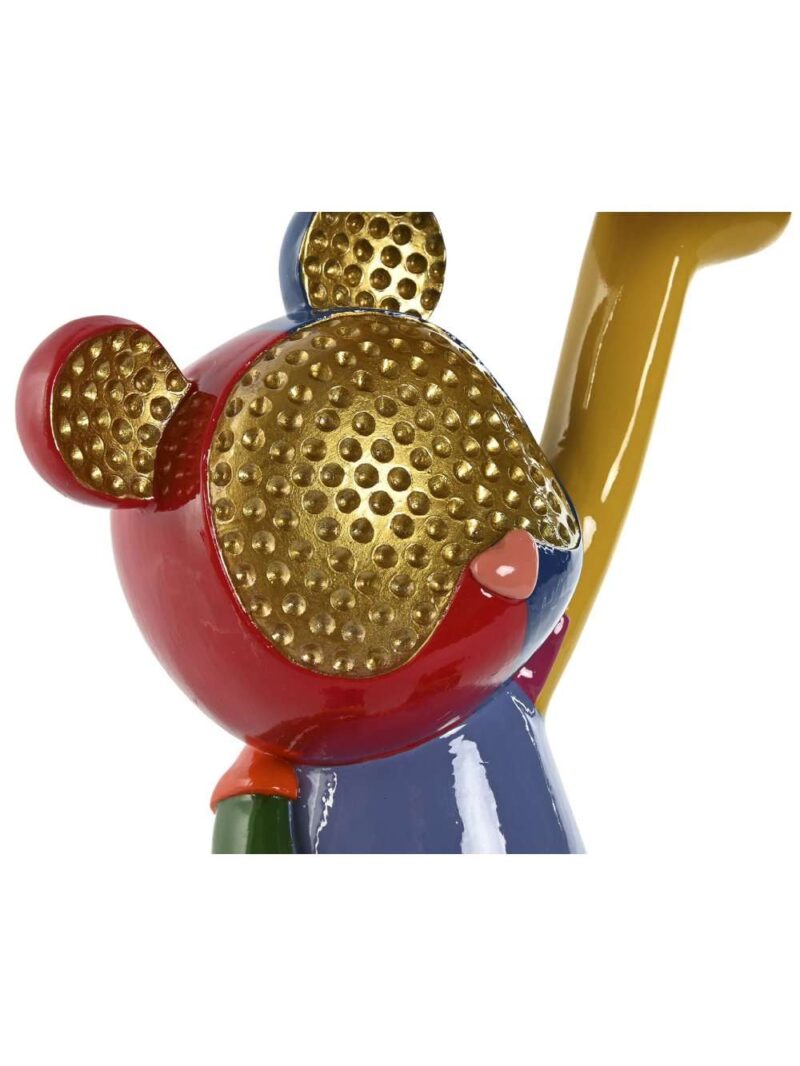 Figura Topolino Stilizzato Multicolore In Resina