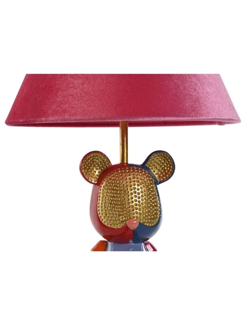 Lampada Da Tavolo Con Figura Di Topolino Stilizzato Multicolore