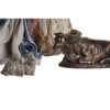 Figure Nativita Con Re Magi E Animali Azzurro