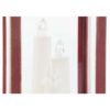 Lanterna Con 3 Candele Led Incluse Bianca O Rossa