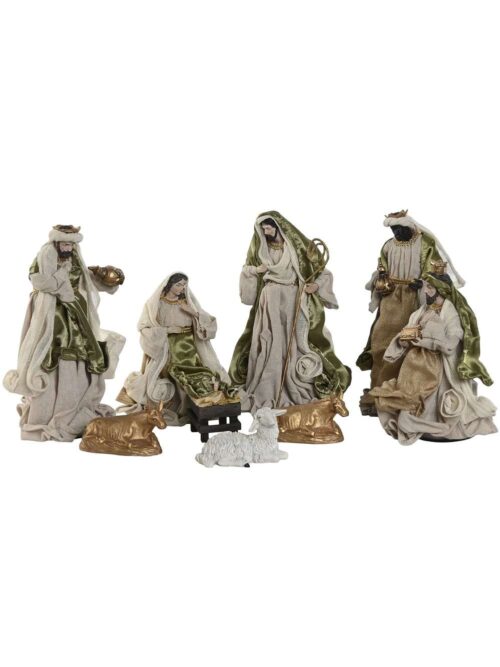 Figure Nativita con Re Magi e Animali