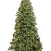 Albero di Natale Verde con Luci LED h150 cm