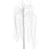 Albero Led Bianco In Metallo H180 240 Led Multicolore