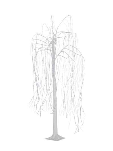 Albero Led Bianco In Metallo H180 240 Led Multicolore