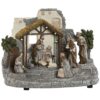 Natività Con Led In Resina