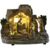 Natività Con Led In Resina