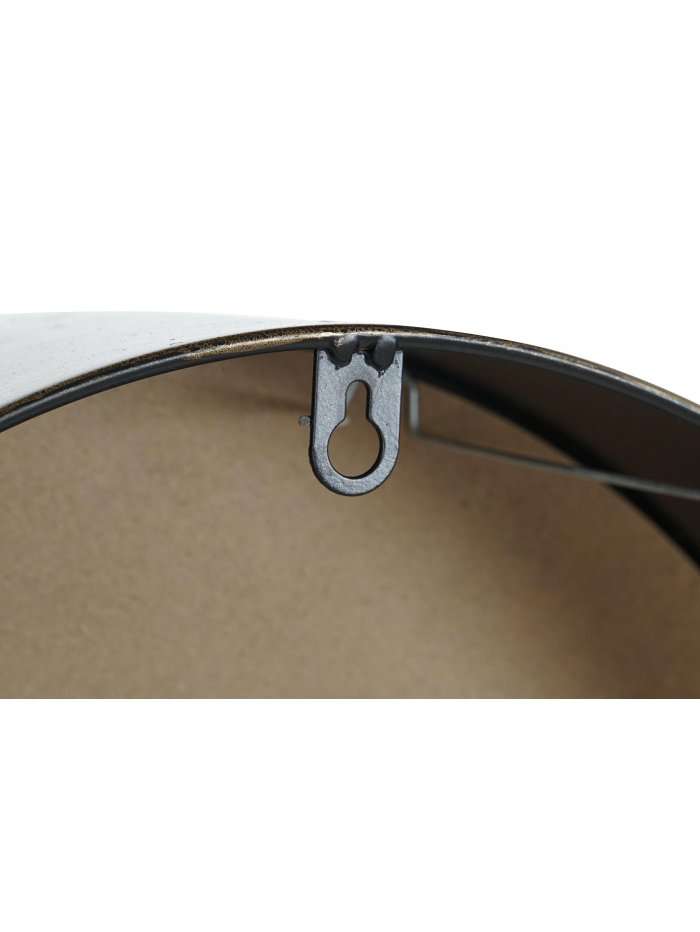 Re-201231-4 Orologio Da Parete In Metallo Stile Industriale Con Manometri