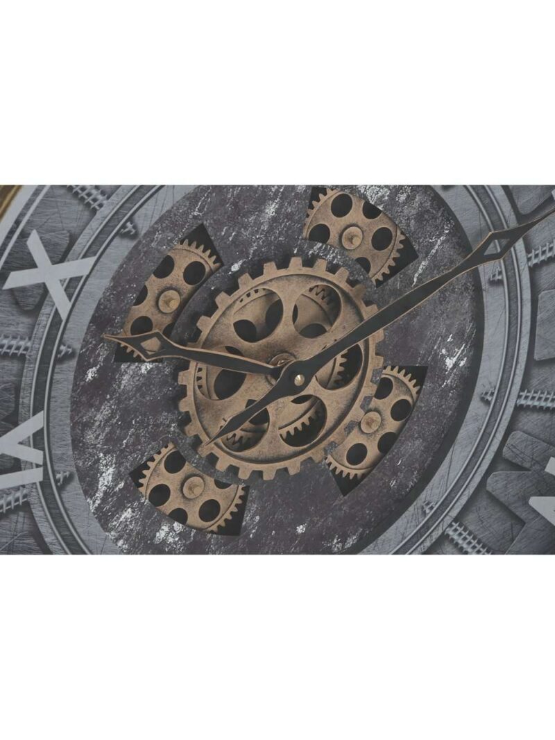 Orologio Stile Industriale In Metallo 60×80
