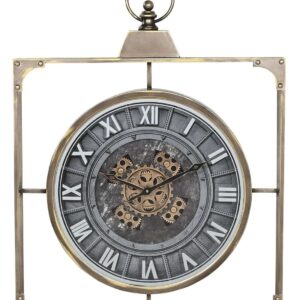 Orologio Stile Industriale in Metallo 60×80