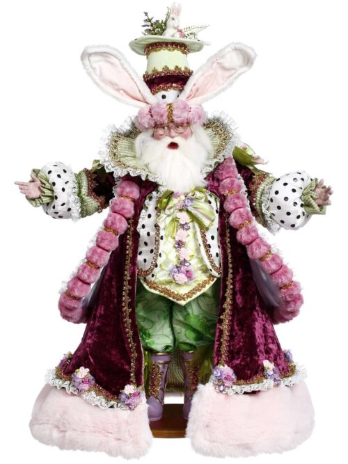 Decorazione Pasquale HAPPY FATHER Verde Viola Rosa - Edizione Limitata Numerata - 72 cm