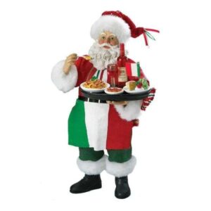Decorazione Musicale Babbo Natale Italiano