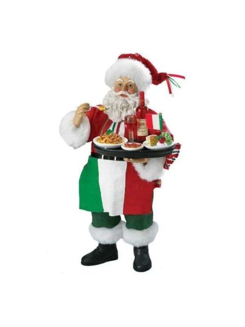 Decorazione Musicale Babbo Natale Italiano