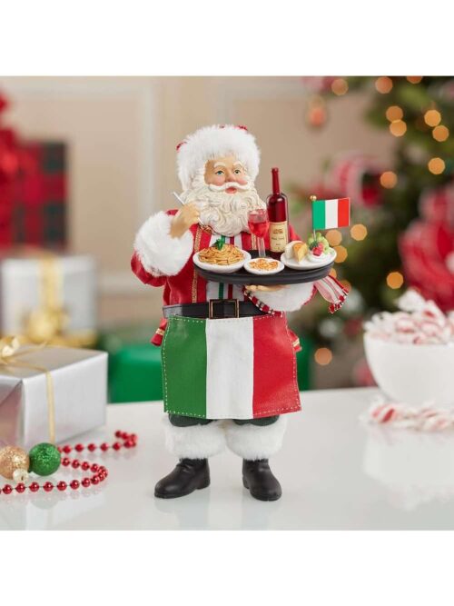 Decorazione Musicale Babbo Natale Italiano
