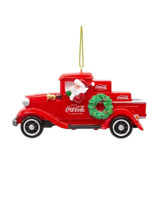 Pendente per Albero di Natale Truck Coca-Cola