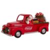 Decorazione Babbo Natale Nel Pickup Di Coca-Cola