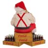 Decorazione Babbo Natale Seduto Su Coca-Cola