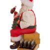 Decorazione Babbo Natale Seduto Su Coca-Cola