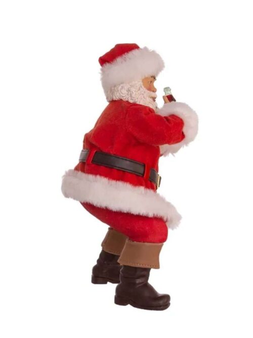 Set di Decorazione Babbo Natale con Coca-Cola e Cagnolino