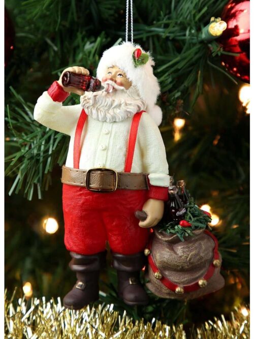 Decorazione Pendente per Coca-Cola di Babbo Natale