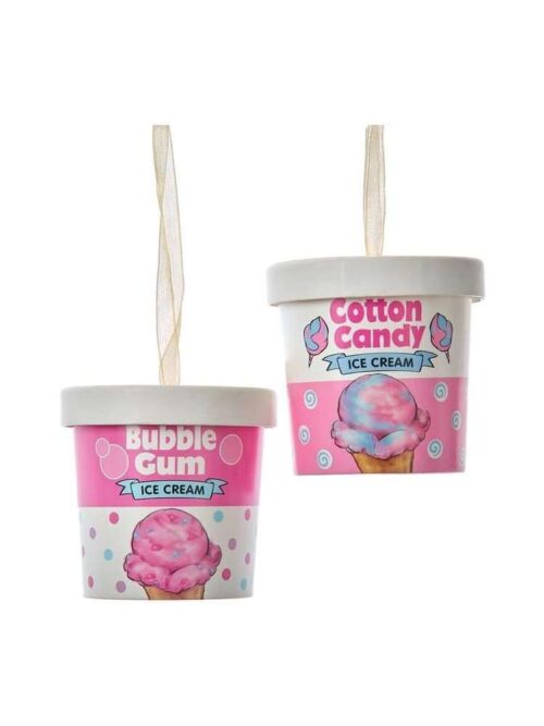 Decorazione Albero di Natale Gelato COTTON CANDY e BUBBLE GUM