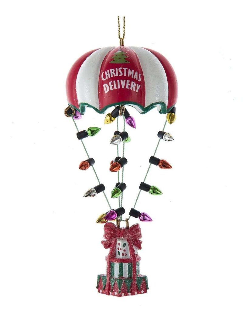 Mongolfiera Con Led Colorati Decorazione Per Albero Di Natale
