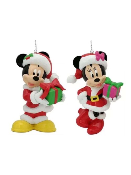 Ornamento 3D di Mickey e Minnie