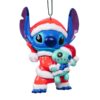 Ornamento 3D Stitch con Scrump per Albero di Natale