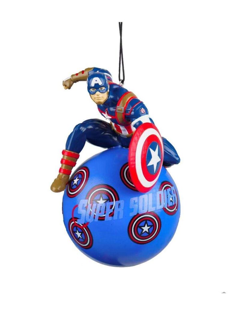 Decorazione Appendibile Capitan America 3D