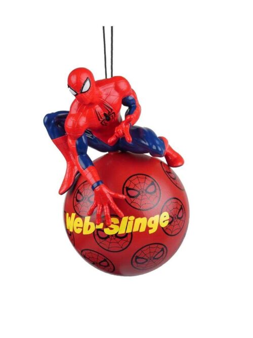 Decorazione Appendibile Spider Man 3D su Palla