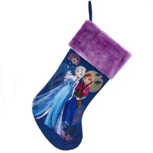 Calza Natalizia con Anna ed Elsa di Frozen