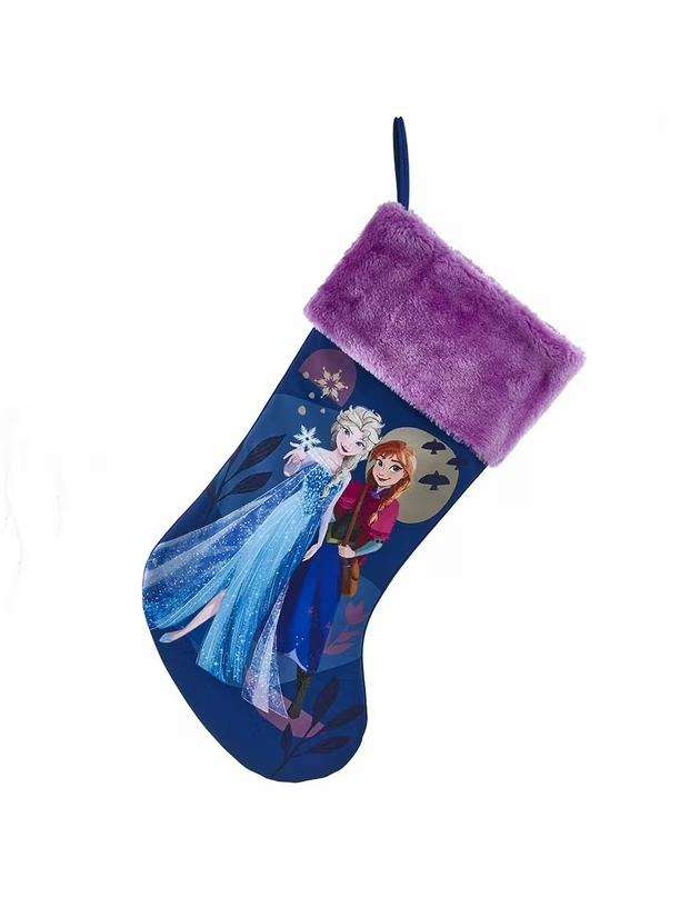 Calza Natalizia Con Anna Ed Elsa Di Frozen