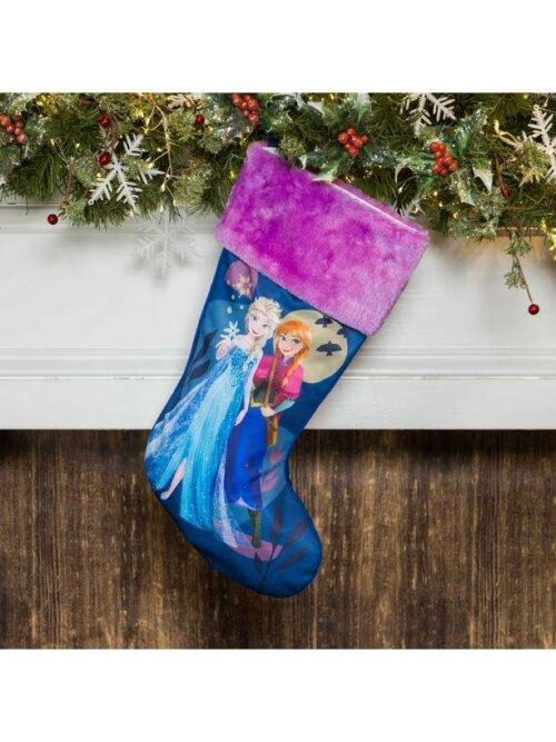 Calza Natalizia con Anna ed Elsa di Frozen