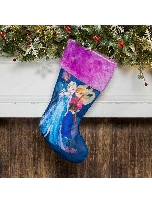 Calza Natalizia Con Anna Ed Elsa Di Frozen