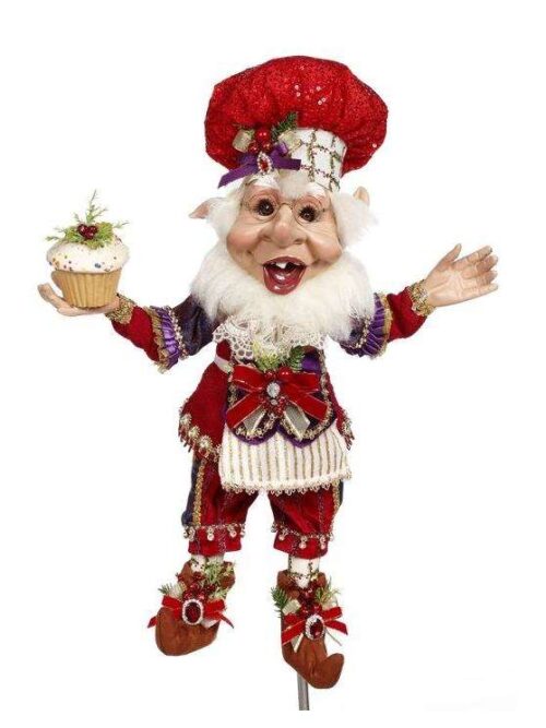 Elfo Berry Merry Natalizio Decorativo Mark Roberts