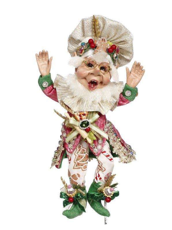 Elfo Pastry Maker Natalizio Decorativo Mark Roberts
