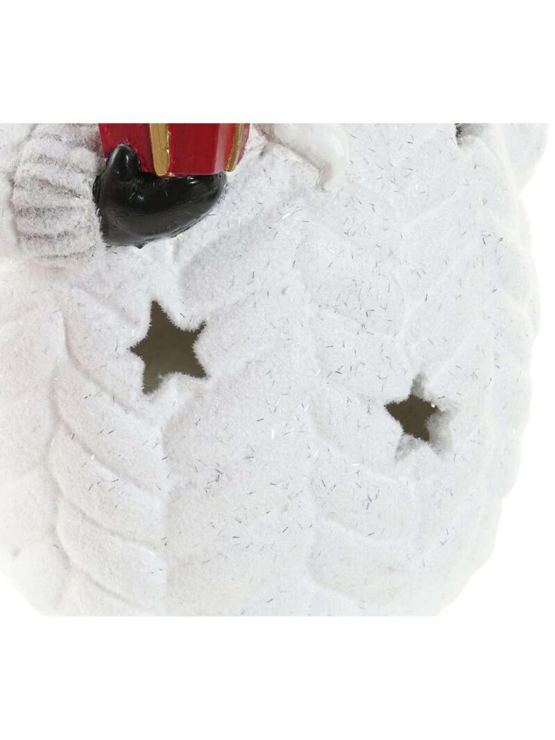 Figura Decorativa Babbo Natale Con Led – Resina 27X22X42 Cm