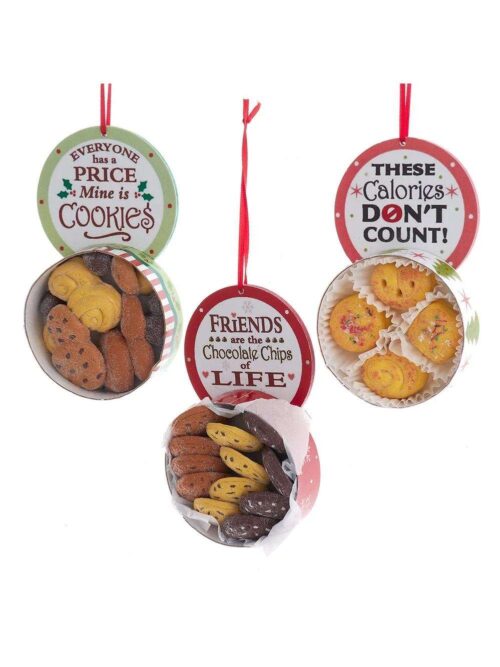 Scatola di Biscotti Decorazione Natalizia Appendibile