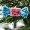 Bubble Gum Yummy Rosa Ornamento Appendibile Di Kurt Adler