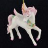 Unicorno Glitterato Ornamento Appendibile