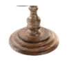Mappamondo Decorativo Vintage In Pvc Con Base In Legno Di Mango