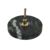 Mappamondo Decorativo Beige In Pvc Con Base In Marmo
