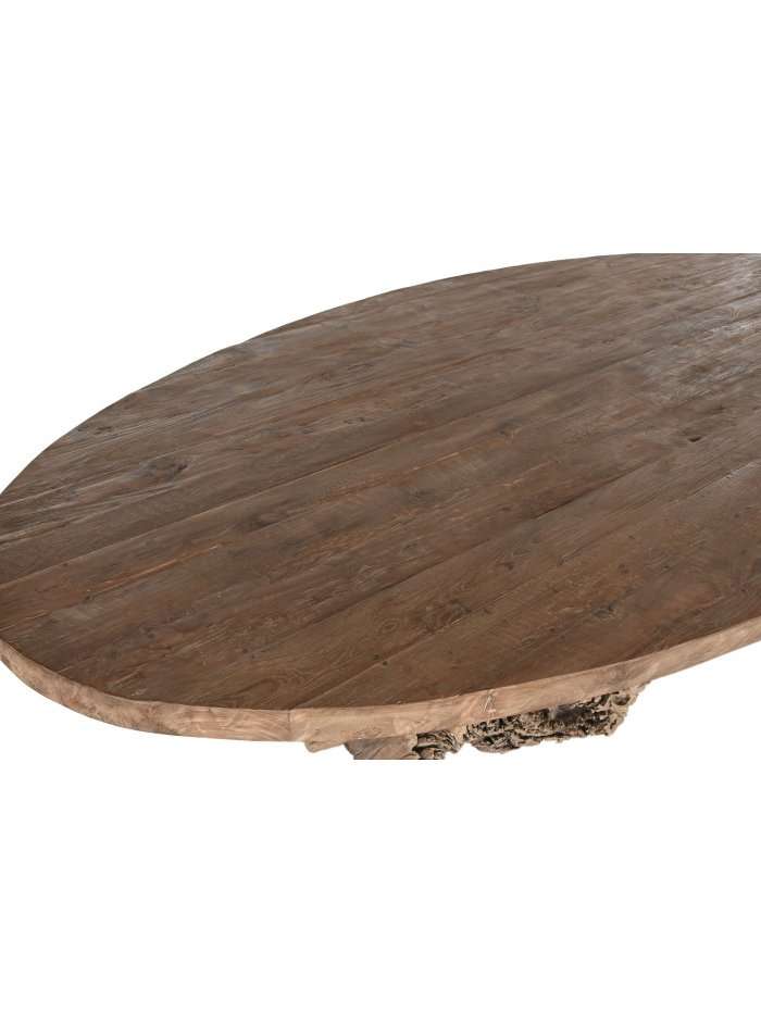 Tavolo Ovale In Legno Teak Naturale 240X120X78