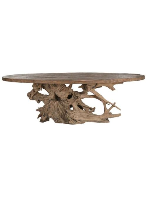 Tavolo Ovale In Legno Teak Naturale 240X120X78