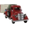 Decorazione Vintage Pick-Up Con Roulotte In Metallo