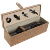 Set Vino In Sughero Naturale 5 Pz 36X11X12 Cm