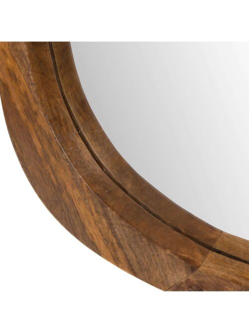 Specchio Grande in Legno di Mango Stile Rustico – 120×70