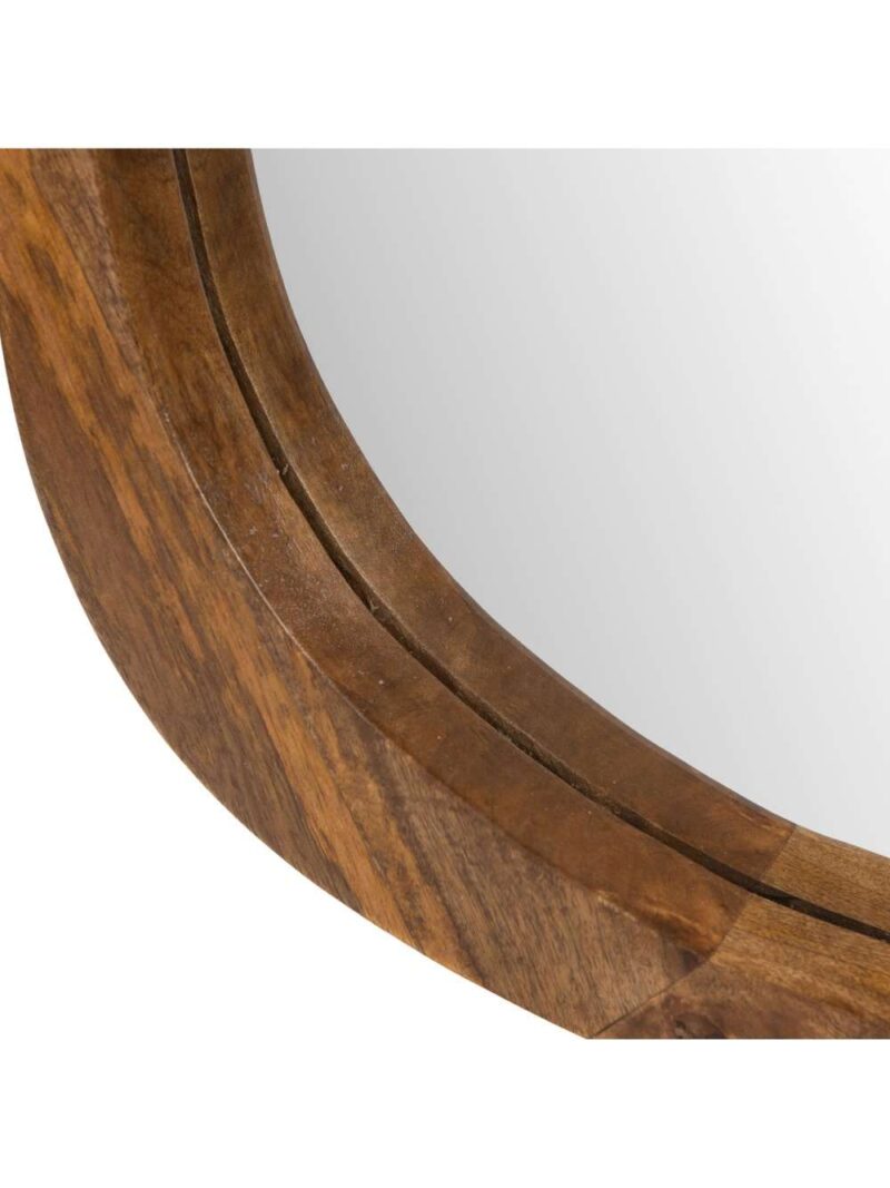 Specchio Grande In Legno Di Mango Stile Rustico – 120×70